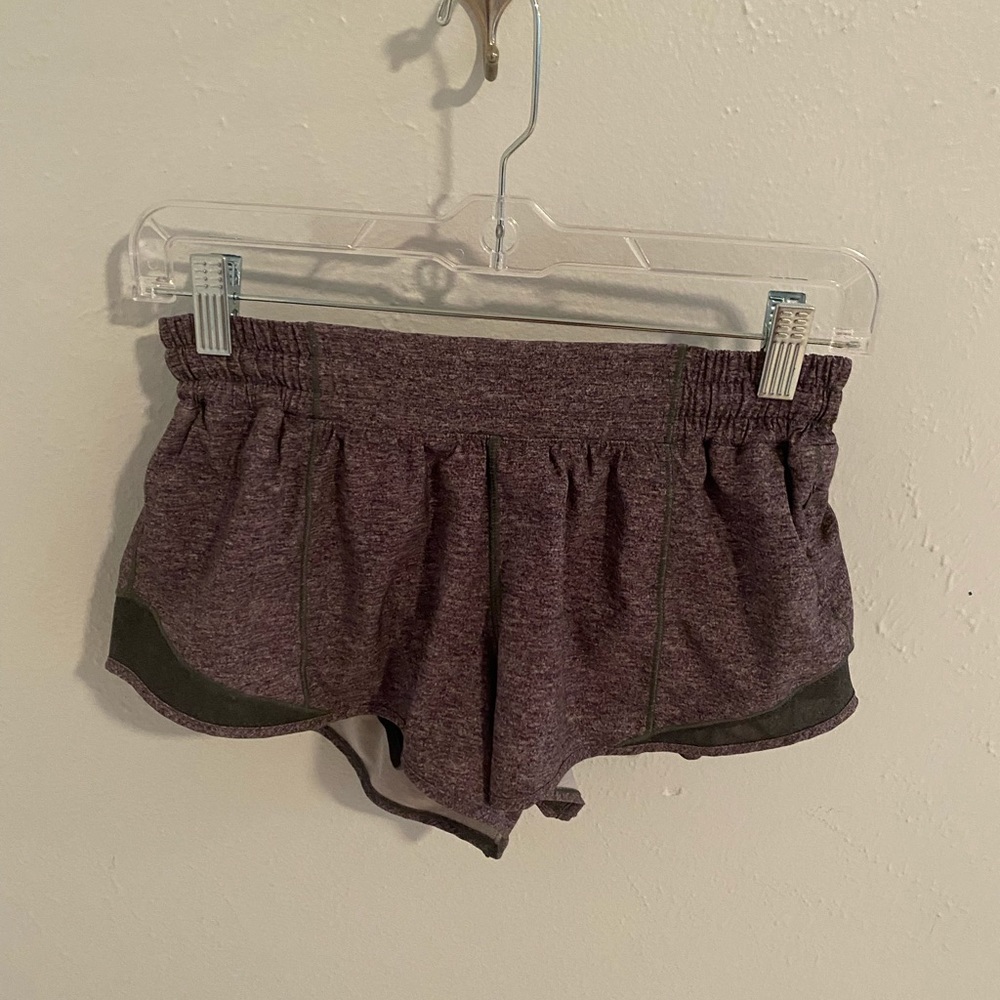 Lululemon Hotty hot shorts gray